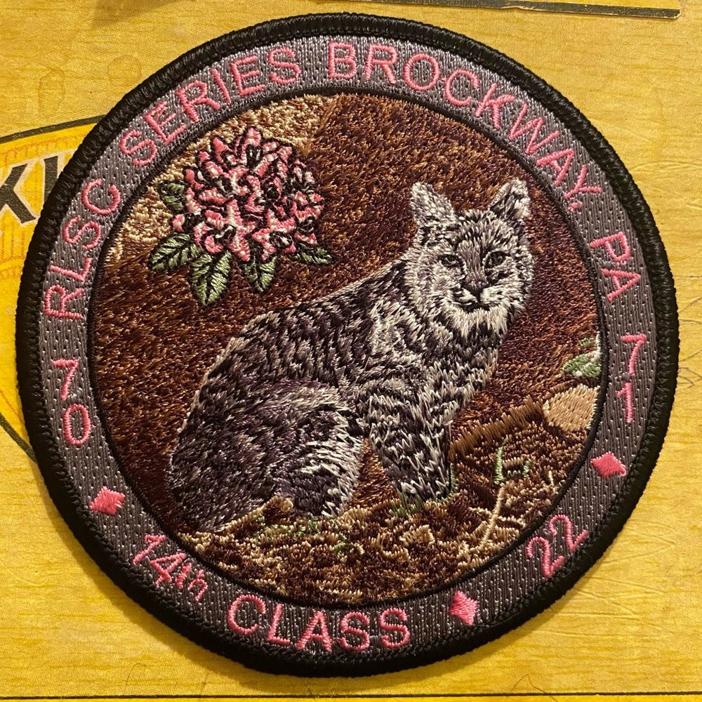 RLSC Series Brockway, PA 14th Class Bobcat Limited Edition Patch